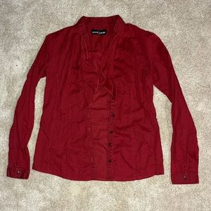 🌹/red blouse for women/🌹